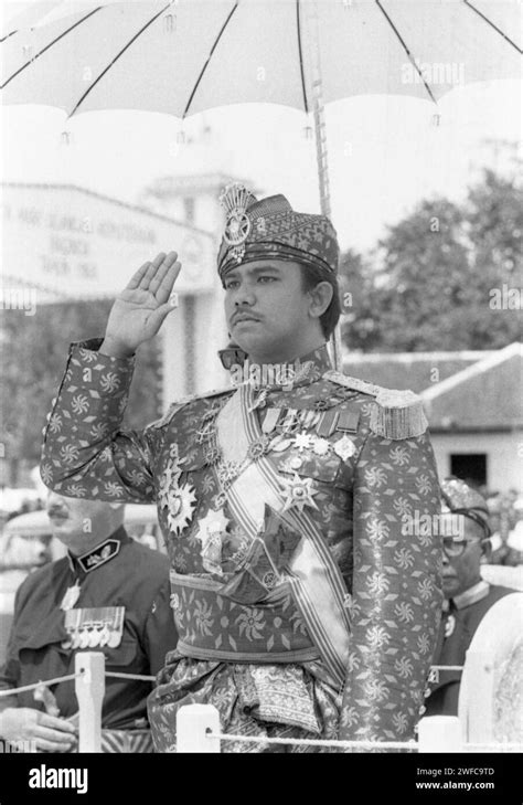 Sultan Hassanal Bolkiah, 22, of Brunei, is pictured during his ...