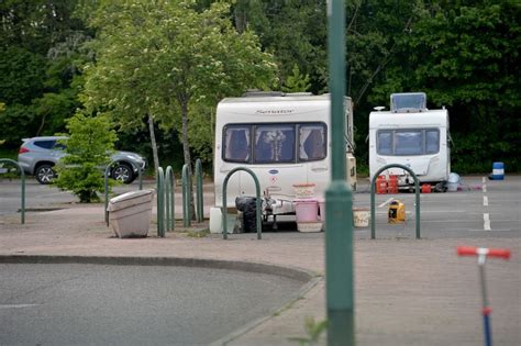 Shrewsbury park and ride suspended due to travellers on site ...