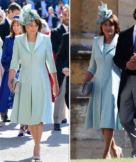 Carole Middleton Royal Wedding: Kate Middleton's mother in blue for ...