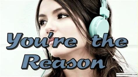 Victorious - You're The Reason ORIGINAL (lyrics description) - YouTube