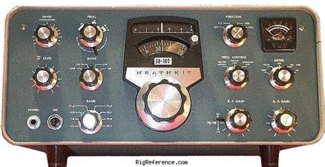 Heathkit SB-102, Desktop Shortwave Transceiver | RigReference.com