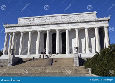 Lincoln Memorial stock image. Image of holiday, national - 26568137