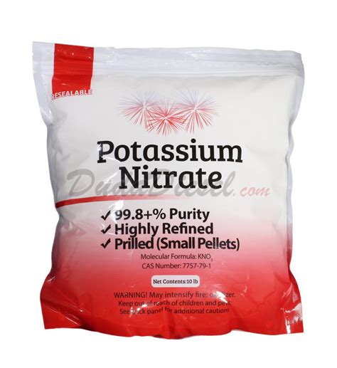 Refined Potassium Nitrate, 10 lb [10pn] | DudaDiesel Biodiesel Supplies