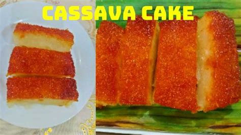 HOW TO MAKE STEAMED CASSAVA FLAN || NO-BAKE CASSAVA CAKE || EASY RECIPE ...