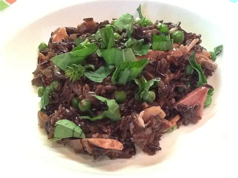 Mommy and Baby food: Black Rice Risotto