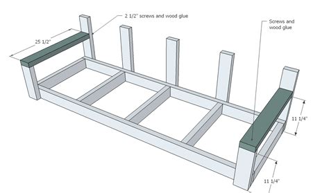 Glider Bench Plans Free ~ Tutorial Shed