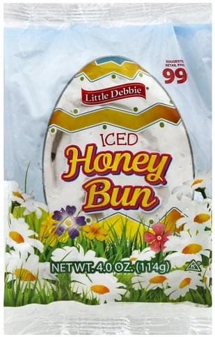 Little Debbie Iced Honey Bun - 4 oz, Nutrition Information | Innit