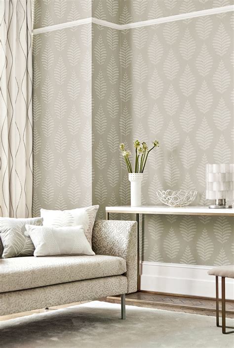 Neutral Wallpaper Living Room Ideas - siatkowkatosportmilosci