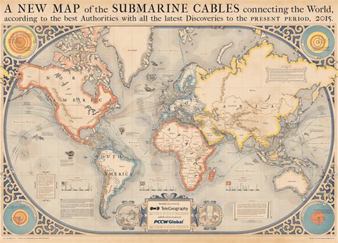 Beautiful map shows the mind-boggling extent of our underwater Internet cables