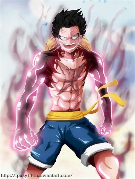 One piece-luffy Luffy Gear Fourth, Luffy Gear 4, Akira, Haki One Piece, One Piece Deviantart ...