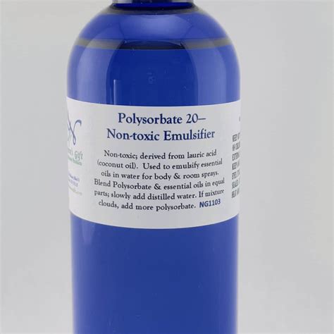 Polysorbate 20 - Nature's Gift