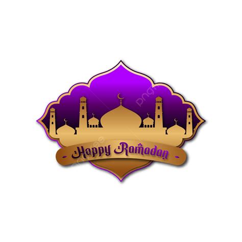 Eid Mubarak Mosque Vector Hd Images, Ramadan Mubarak Happy Icon With Mosque, Happy Icons, Mosque ...