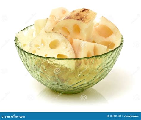 Fresh Lotus Root with Slices Stock Image - Image of oriental, nelumbo: 104237481