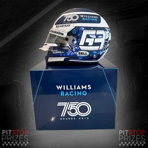 SIGNED GEORGE RUSSELL 1:2 HELMET – PITSTOP PRIZES