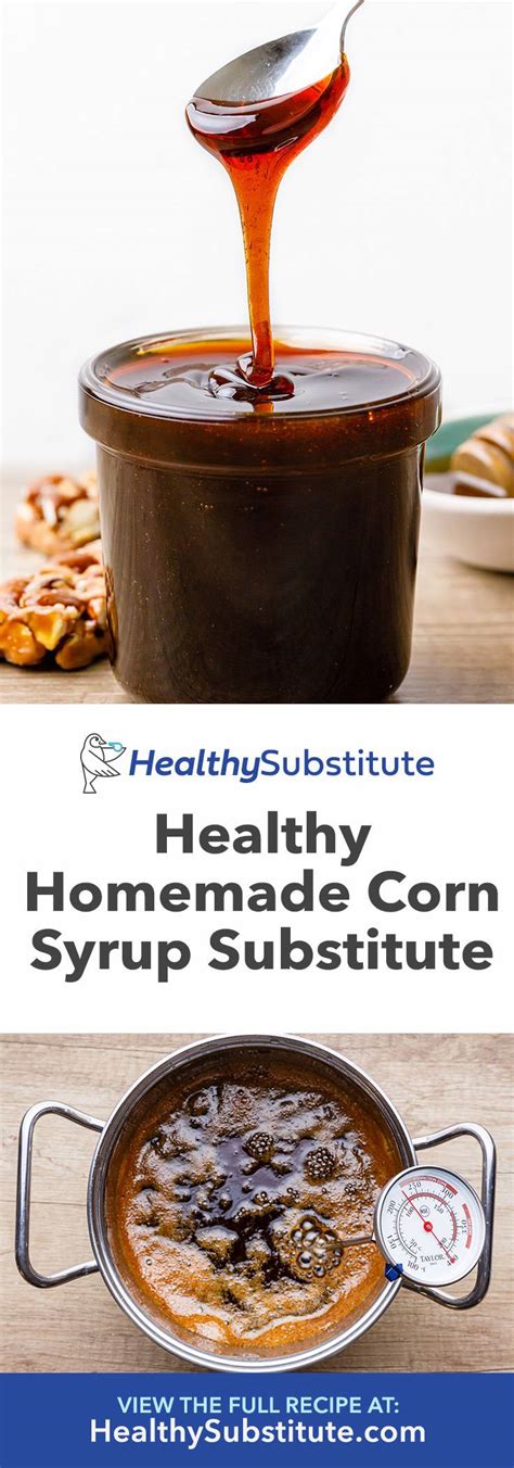 Healthy Homemade Corn Syrup Substitute (Best Recipe) - Healthy Substitute