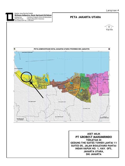 8. PETA JAKARTA UTARA | PDF