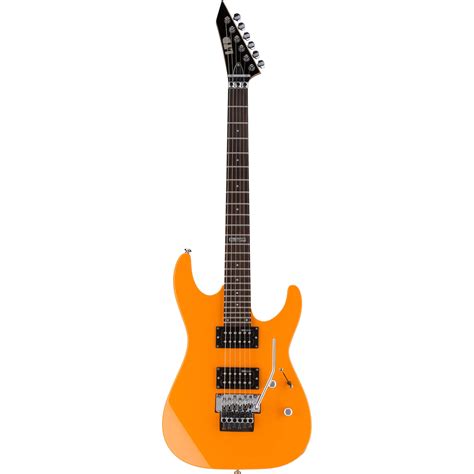 ESP LTD M-50FR Electric Guitar (Neon Orange) LM50FRNOR B&H Photo