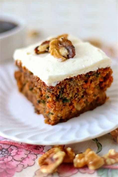 The Best Carrot Cake Ever with Cream Cheese Frosting - Bunny's Warm Oven