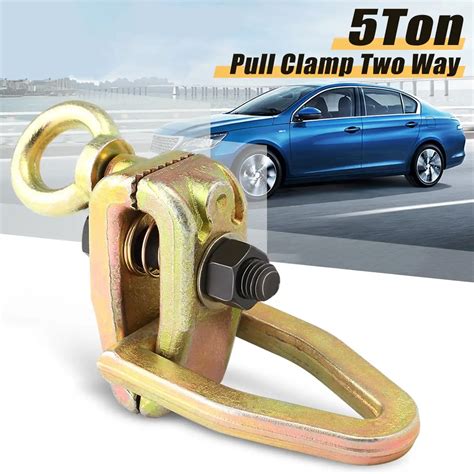 Durable 2 Way 5 Ton Self Tightening Clamp Auto Car Body Repair Pull Clamp Equipment Frame Back ...