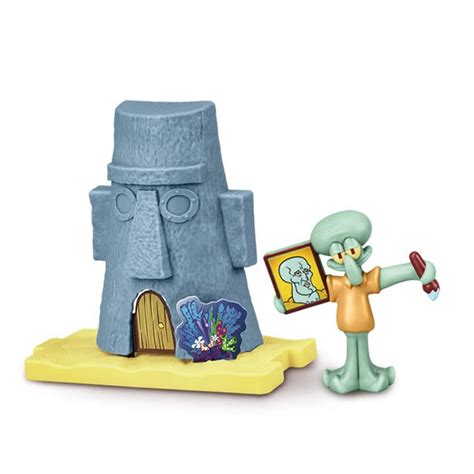 Macdonald squidward's easter island head house, Hobbies & Toys, Toys & Games on Carousell