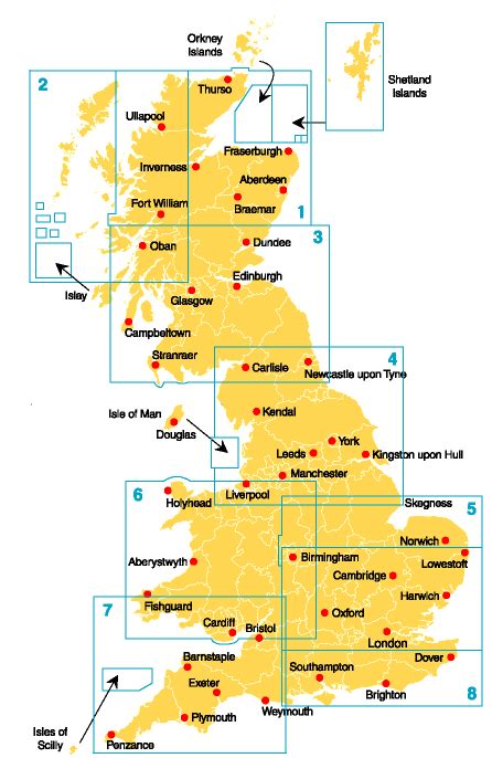 Ordnance Survey Maps - Road Map