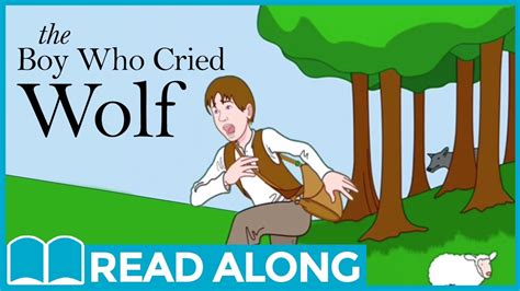 The Boy Who Cried Wolf #ReadAlong StoryBook Video for Kids Ages 2-7 - YouTube