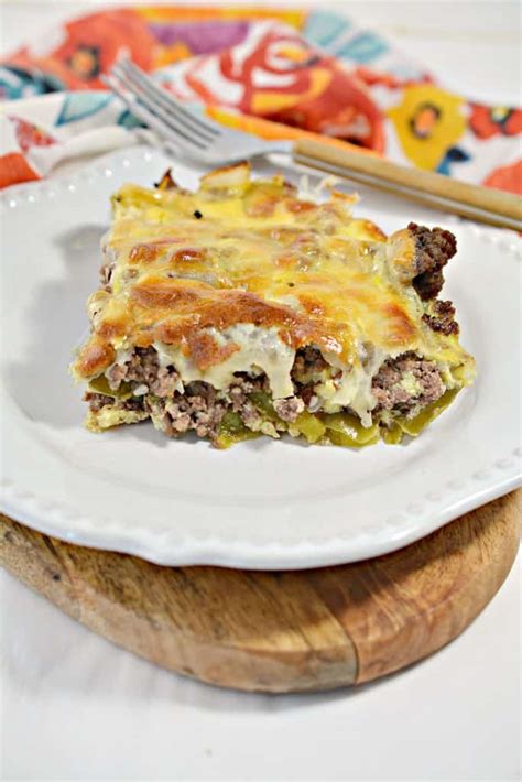 Philly Cheesesteak Casserole - Sweet Pea's Kitchen