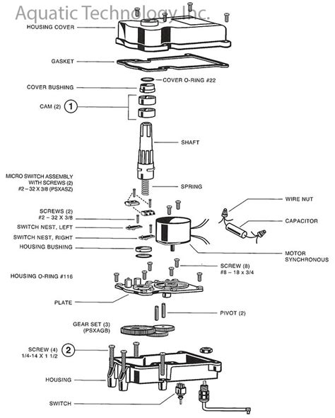 Hayward Actuator Replacement Parts