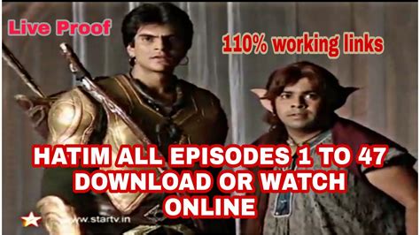 Hatim_episode_1_2_3_4_5_to_43_44_45_46_47 | Hatim tv serial download or watch online - YouTube