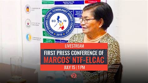 WATCH: First press conference of Marcos' NTF-ELCAC