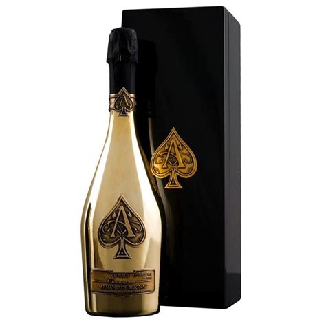 Armand de Brignac Ace of Spades Brut Gold Champagne 75cl Gift Boxed ...