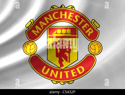 Manchester United flag logo symbol icon Stock Photo - Alamy