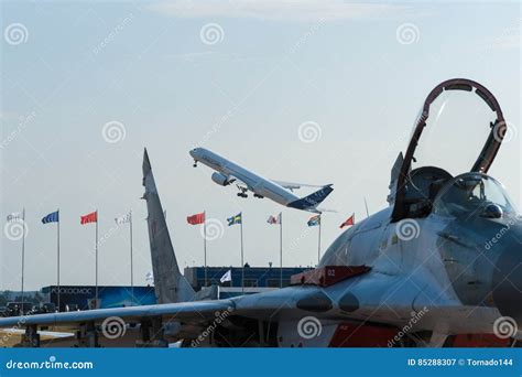 Takeoff of A350-900 Passenger Airliner Editorial Photography - Image of ...