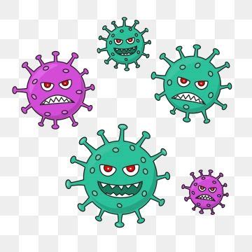 Coronavirus Picture Cartoon Png - KoronaVirus