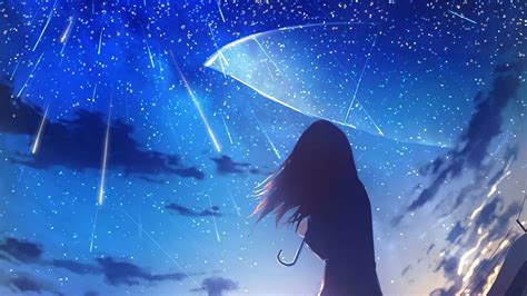 2560x1440 Anime Girl Umbrella Rain 4k 1440P Resolution ,HD 4k ...