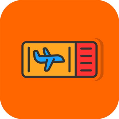 Plane Ticket Vector Icon Design 21010700 Vector Art at Vecteezy