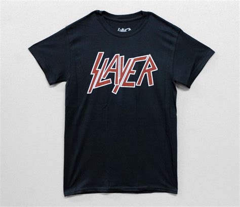 Slayer Logo Font White Outline - Vancouver Rock Shop