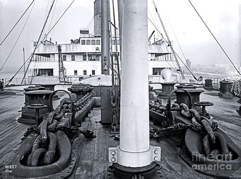 Titanic's Forecastle Deck Photograph by The Titanic Project