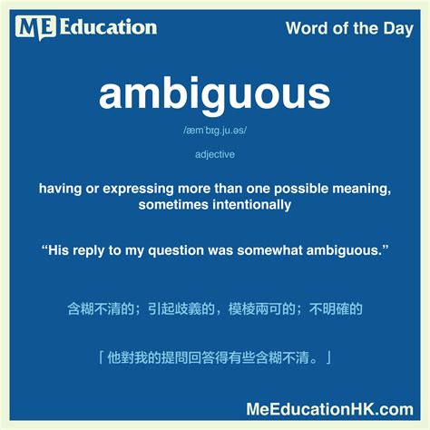 Ambiguity Meaning in English - KendrarilWyatt