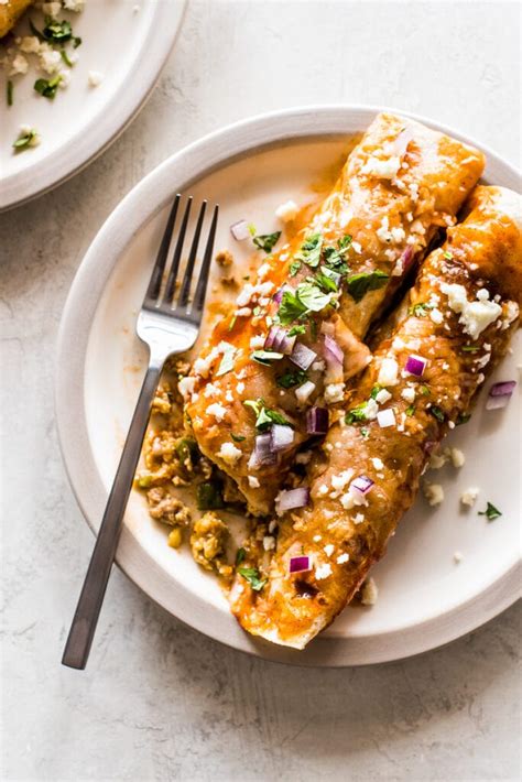 Easy Breakfast Enchiladas - Isabel Eats