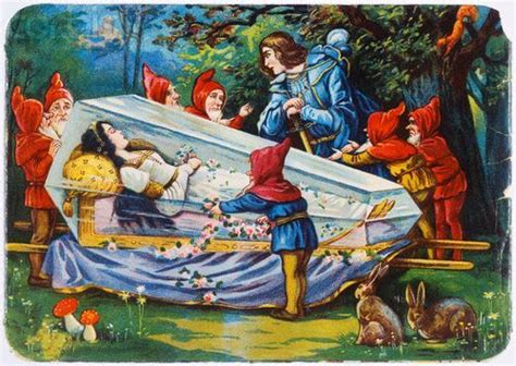 Snow White's Glass Coffin-Fairy Tale Friday | Snow white art, Fairytale illustration, Art