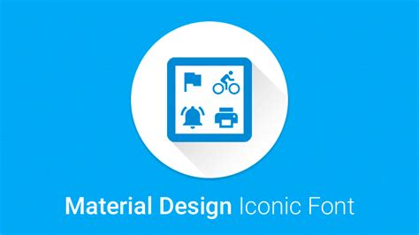 Material Design Iconic Font :: Icons