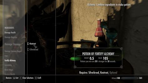 fortify alchemy potion recipe | Deporecipe.co