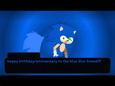 Sonic anniversary by ruse160 on DeviantArt