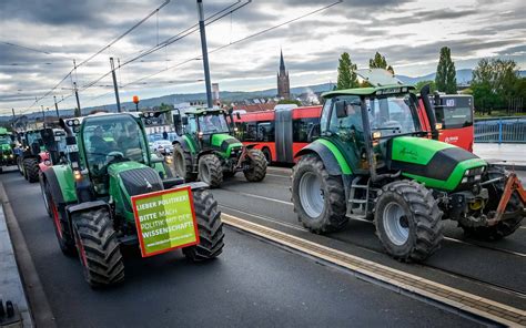 Update: Further convoys announced: Farmers' strike will significantly ...