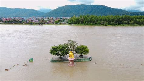 Narayani River - bird-eye view | its about to reach alert level ...