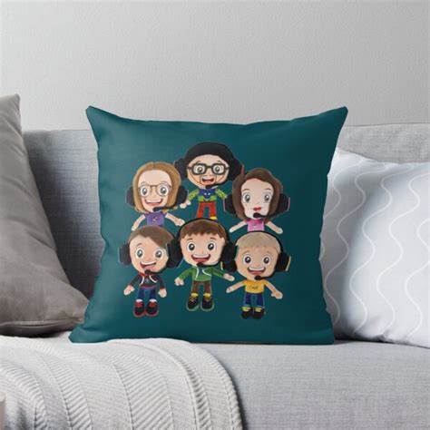 FGTeeV Pillows - HAPPY FGTeeV - FAMILY PLUSHIE BUNDLE (2022) Throw ...