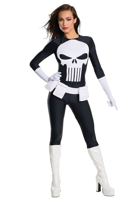 Marvel Women's Punisher Costume