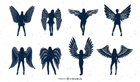 Angel Silhouette Svg - vrogue.co