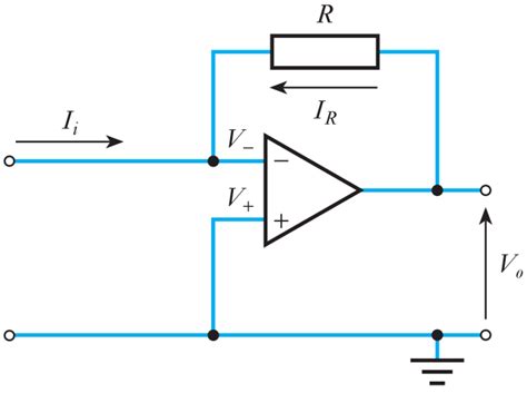 A current-to-voltage converter [11]. | Download Scientific Diagram